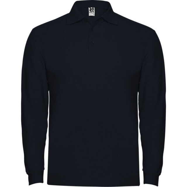 Roly Heren estrella poloshirt met lange mouwen UTPF4296_navyblue large