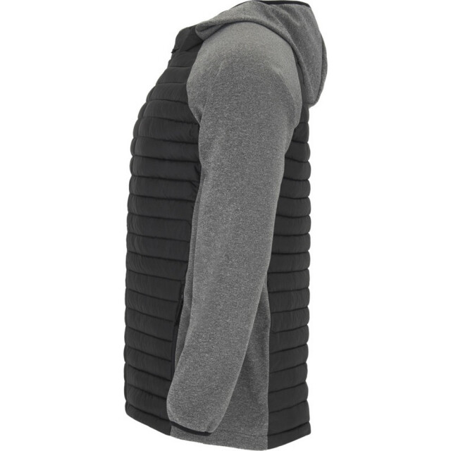 Roly Unisex minsk geïsoleerde gewatteerde jas voor volwassenen UTPF4272_solidblackblackheather large