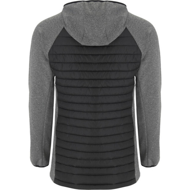 Roly Unisex minsk geïsoleerde gewatteerde jas voor volwassenen UTPF4272_solidblackblackheather large