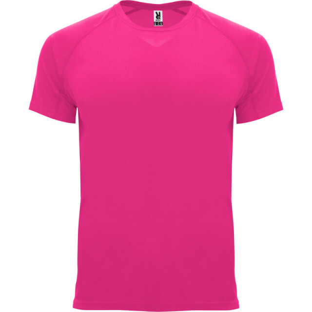 Roly Kinderen/kinderen bahrein sport t-shirt UTPF4264_fluorescentpink large