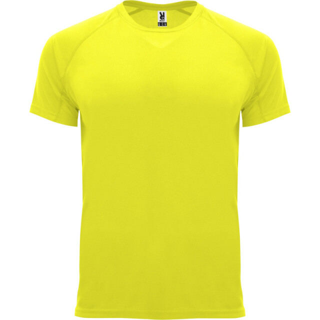Roly Kinderen/kinderen bahrein sport t-shirt UTPF4264_fluroyellow large