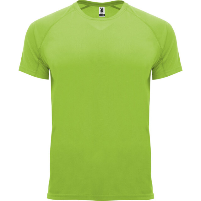Roly Kinderen/kinderen bahrein sport t-shirt UTPF4264_limegreen large