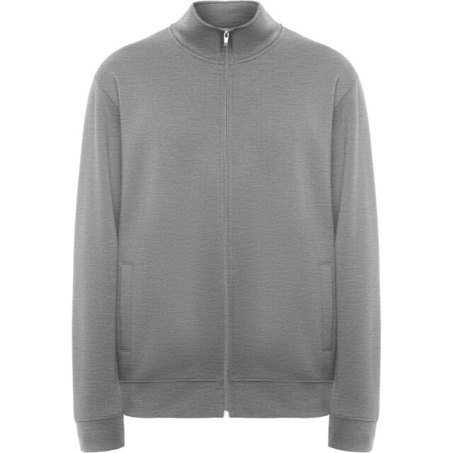 Roly Unisex volwassen ulan sweatshirt met volledige rits UTPF4251_greymarl large