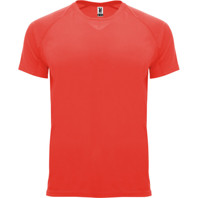 Roly Kinderen/kinderen bahrein sport t-shirt UTPF4264_fluorescentcoral large