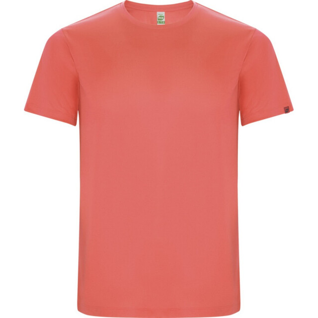 Roly Heren imola sport t-shirt met korte mouwen UTPF4234_fluorescentcoral large