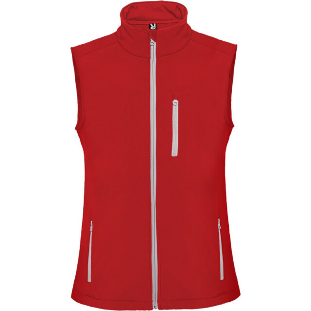 Roly Unisex nevada softshell bodywarmer voor volwassenen UTPF4233_red large