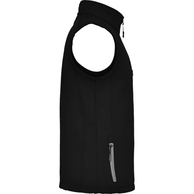 Roly Unisex nevada softshell bodywarmer voor volwassenen UTPF4233_solidblack large