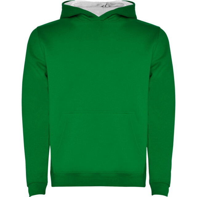 Roly Kinder/kinder urban trekkoord hoodie UTPF4229_kellygreenwhite large
