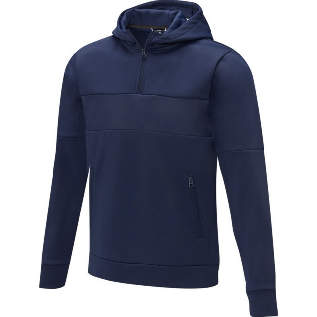 Elevate Life Heren sayan half zip hoodie UTPF4096_navy large