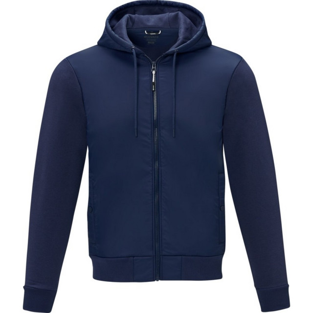 Elevate Life Heren darnell full zip hoodie UTPF4084_navy large