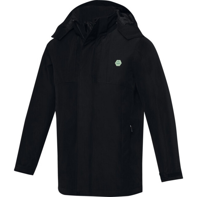 Elevate Life Heren hardy geïsoleerde parka UTPF4061_solidblack large