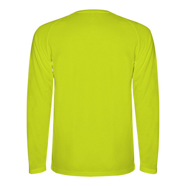 Roly Heren montecarlo sport t-shirt met lange mouwen UTPF4574_fluorescentyellow large