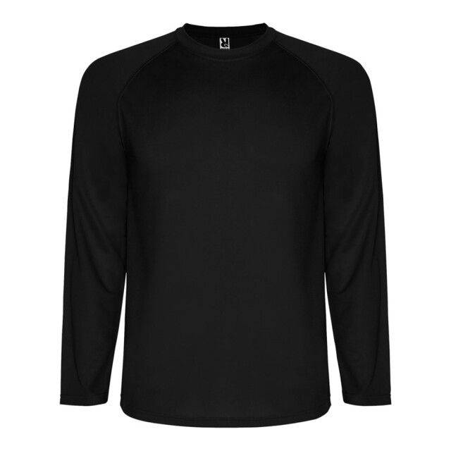 Roly Heren montecarlo sport t-shirt met lange mouwen UTPF4574_solidblack large