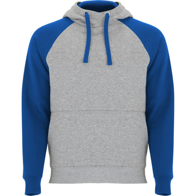 Roly Badet tweekleurige hoodie kinderen/kinderen UTPF4552_heathergreyroyalblue large