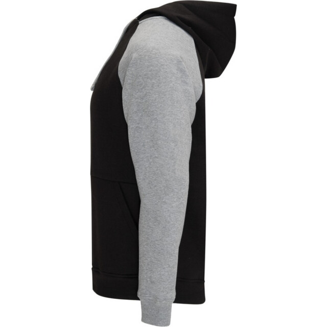 Roly Badet tweekleurige hoodie kinderen/kinderen UTPF4552_solidblackheathergrey large