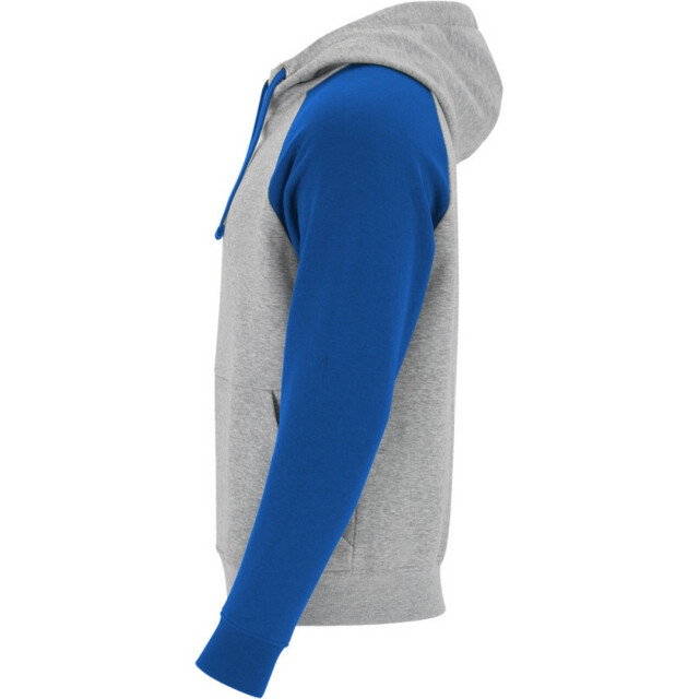 Roly Badet tweekleurige hoodie kinderen/kinderen UTPF4552_heathergreyroyalblue large