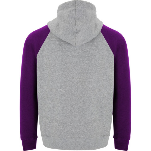 Roly Badet tweekleurige hoodie kinderen/kinderen UTPF4552_heathergreypurple large