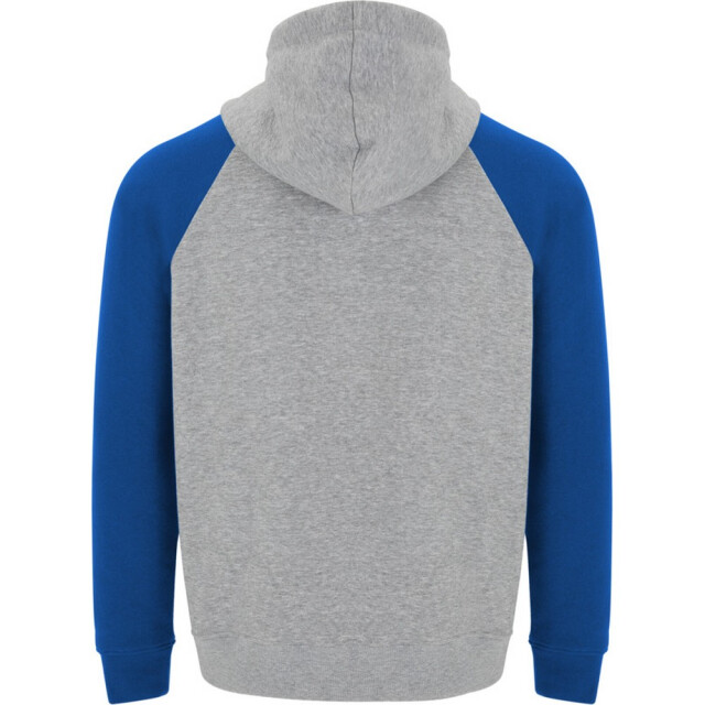 Roly Badet tweekleurige hoodie kinderen/kinderen UTPF4552_heathergreyroyalblue large