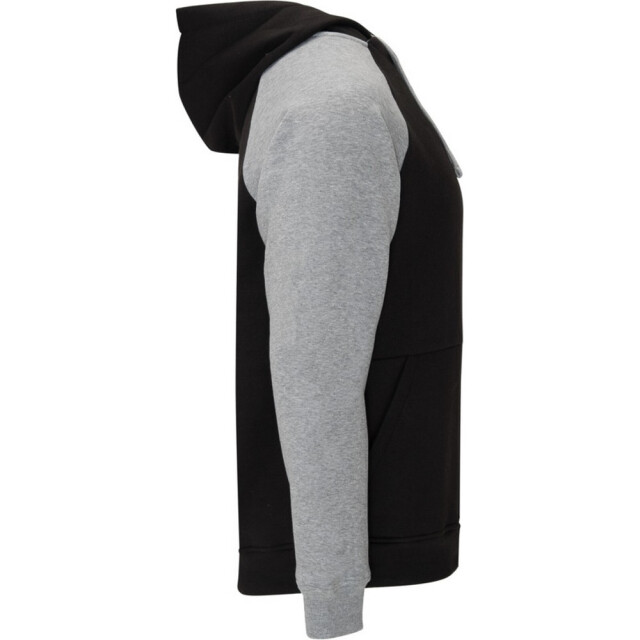 Roly Badet tweekleurige hoodie kinderen/kinderen UTPF4552_solidblackheathergrey large
