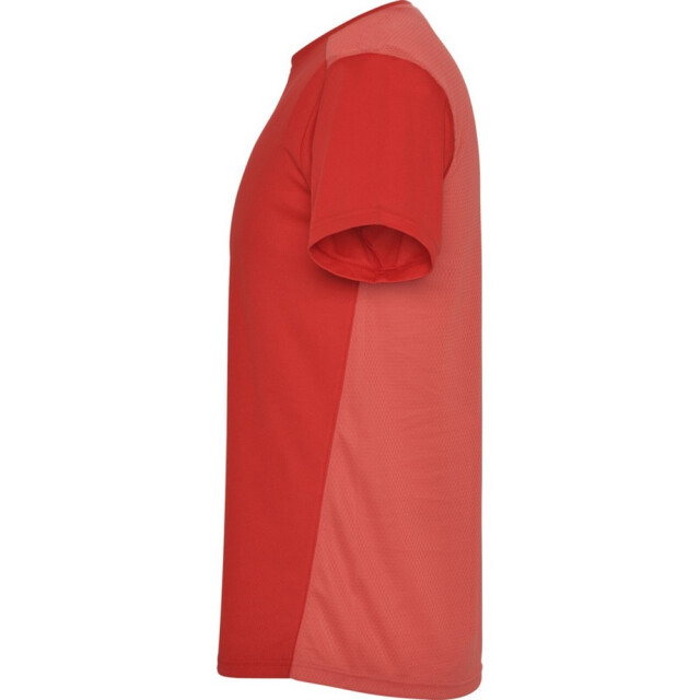 Roly Unisex detroit sport t-shirt met korte mouwen voor volwassenen UTPF4445_red large