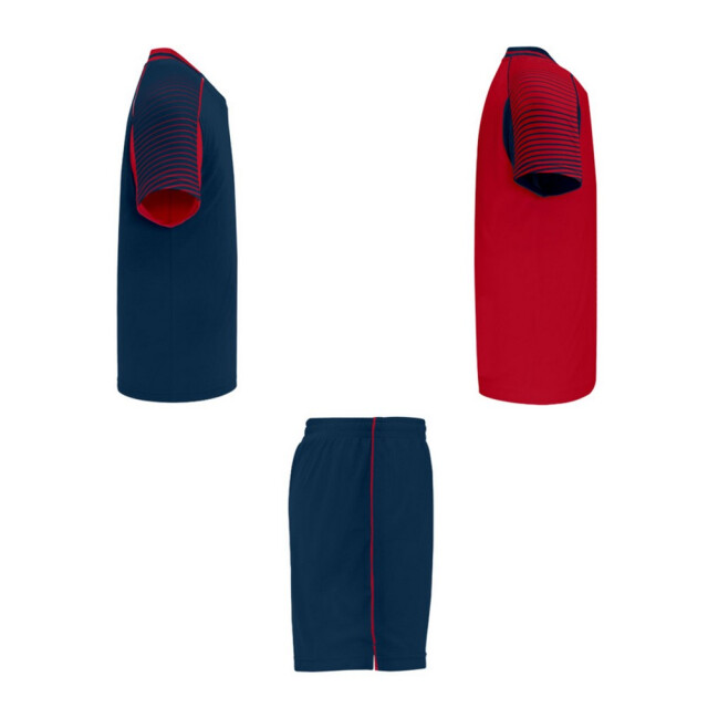 Roly Unisex volwassen juve sports sportset UTPF4439_rednavyblue large
