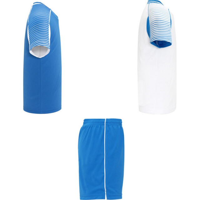 Roly Unisex volwassen juve sports sportset UTPF4439_whiteroyalblue large