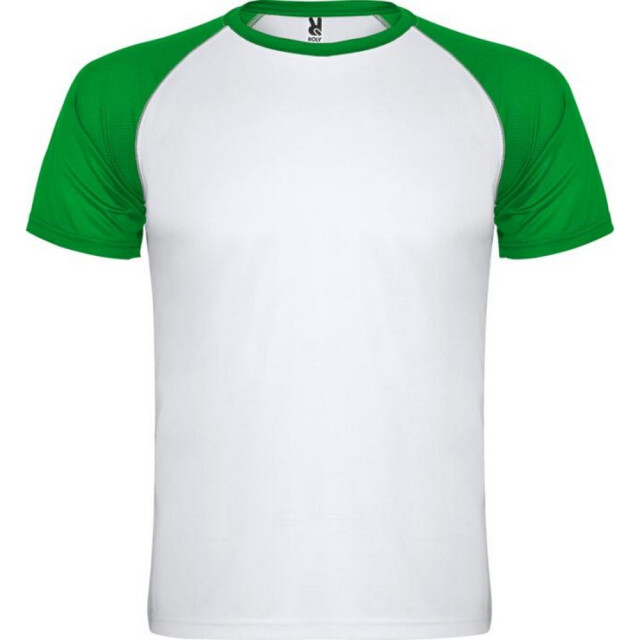 Roly Unisex volwassen indianapolis sport t-shirt met korte mouwen UTPF4436_ferngreen large