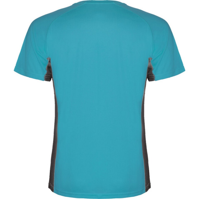 Roly Heren shanghai sport t-shirt met korte mouwen UTPF4434_turquoisedarklead large