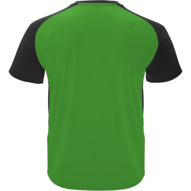 Roly Unisex bugatti sport t-shirt voor volwassenen UTPF4432_ferngreensolidblack large
