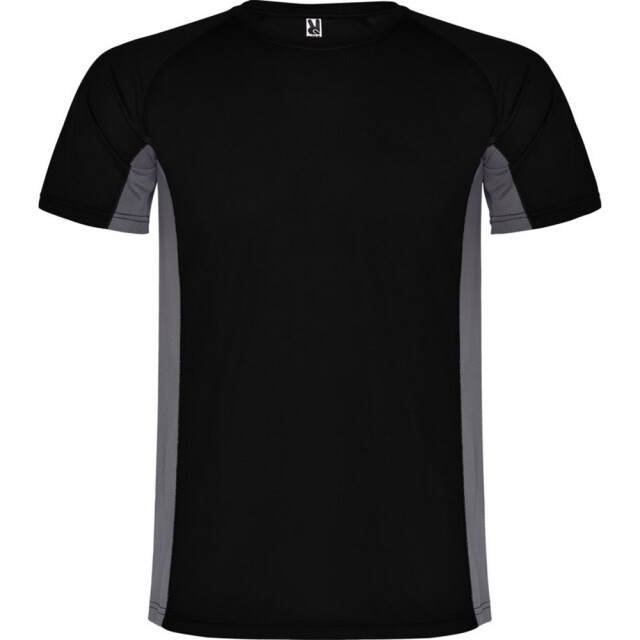 Roly Heren shanghai sport t-shirt met korte mouwen UTPF4434_solidblackdarklead large
