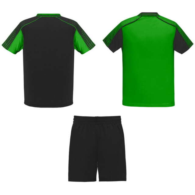 Roly Unisex volwassen juve sports sportset UTPF4439_ferngreensolidblack large
