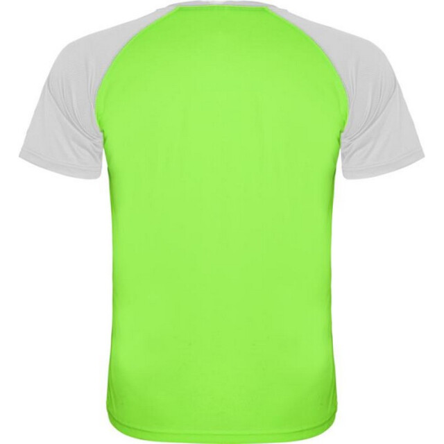 Roly Unisex volwassen indianapolis sport t-shirt met korte mouwen UTPF4436_white large