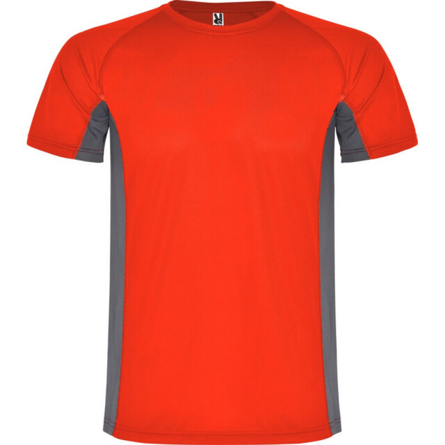Roly Heren shanghai sport t-shirt met korte mouwen UTPF4434_reddarklead large