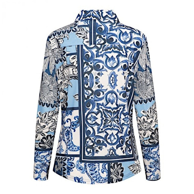 &Co Woman &co women blouse vayen paisley indigo multi Vayen Paisley - Indigo multi large