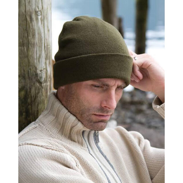 Result Unisex lichtgewicht thermische wintermuts verdunt (3m 40g) UTFK670_olive large