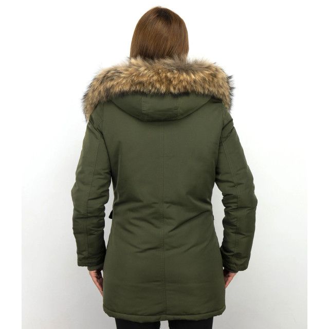 Gentile Bellini Parka jas met bontkraag DM8811-2 large