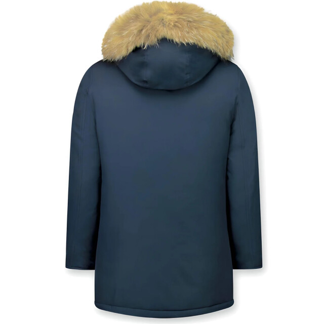 Enos Parka jas met bontkraag PI-7003B I PI-7101-B large