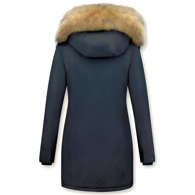 TheBrand Parka jas met bontkraag LB280PM-B large