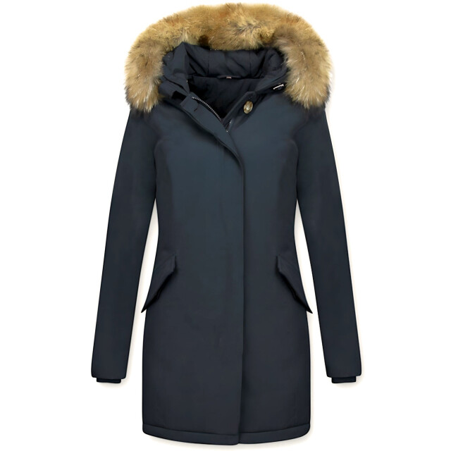 TheBrand Parka jas met bontkraag LB280PM-B large