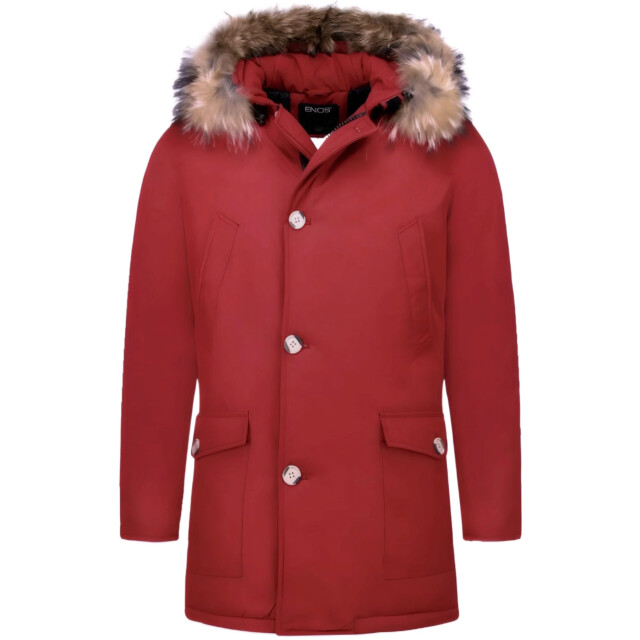 Enos Parka jas met bontkraag PI-7003R I PI-7101-R large