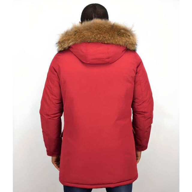 Enos Parka jas met bontkraag PI-7003R I PI-7101-R large