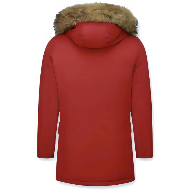 Enos Parka jas met bontkraag PI-7003R I PI-7101-R large