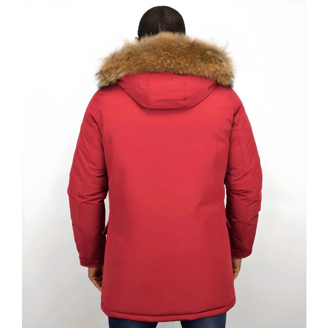 Enos Parka jas met bontkraag PI-7003R I PI-7101-R large