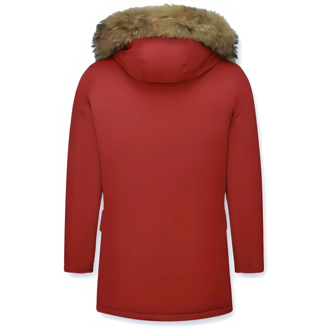 Enos Parka jas met bontkraag PI-7003R I PI-7101-R large