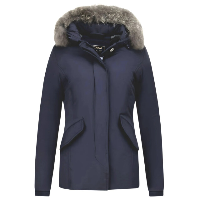 Matogla Bontjassen winterjas kleine bontkraag 5898B large