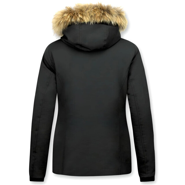 Matogla Bontjassen winterjas kleine bontkraag 5898Z large