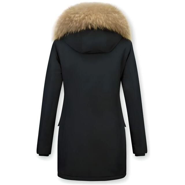 TheBrand Bontjassen winterjas wooly lang LB280PM-Z large