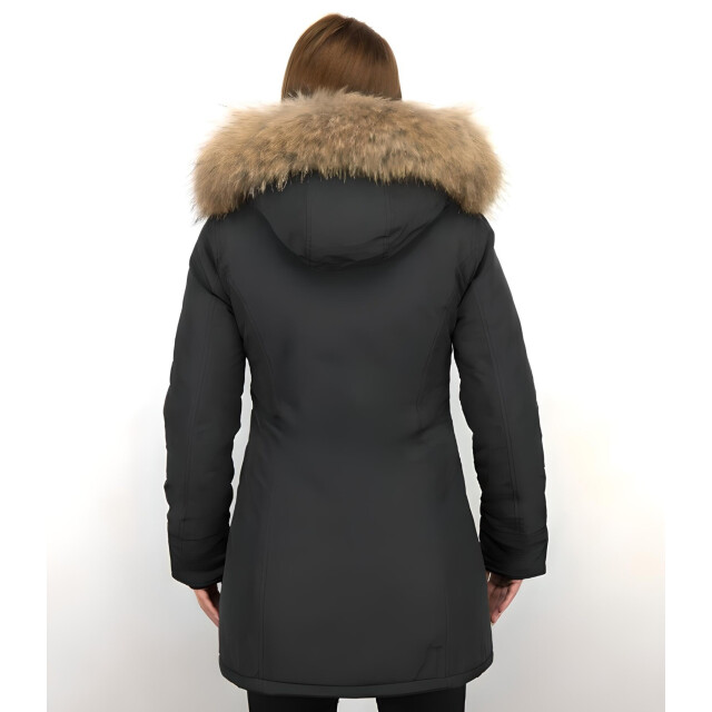 TheBrand Bontjassen winterjas wooly lang LB280PM-Z large