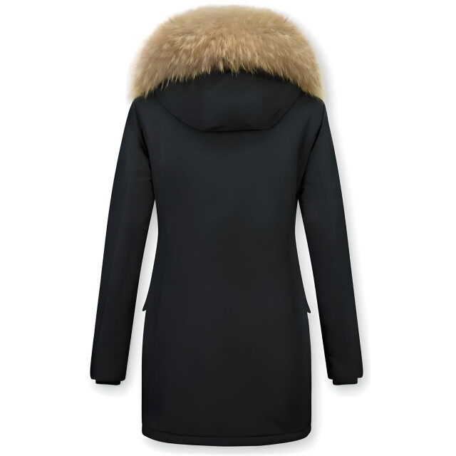 TheBrand Bontjassen winterjas wooly lang LB280PM-Z large