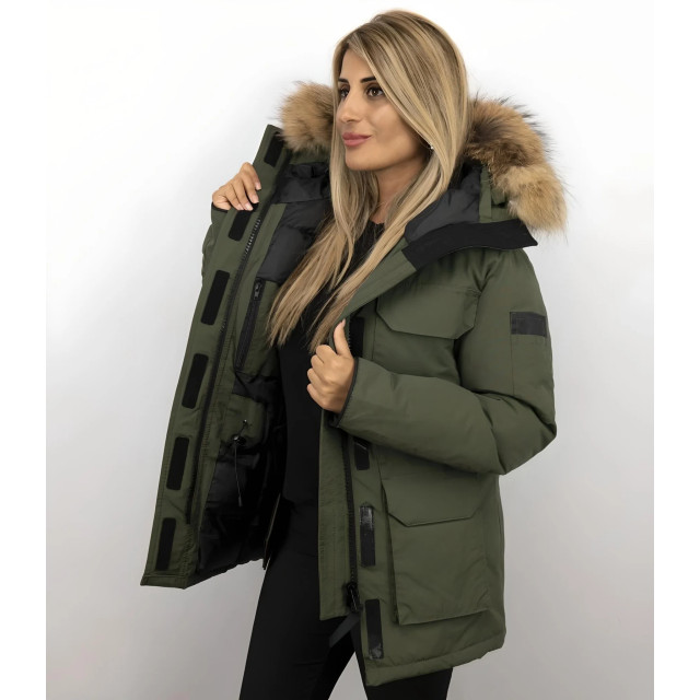 Matogla Parka jas met bontkraag 7603G large